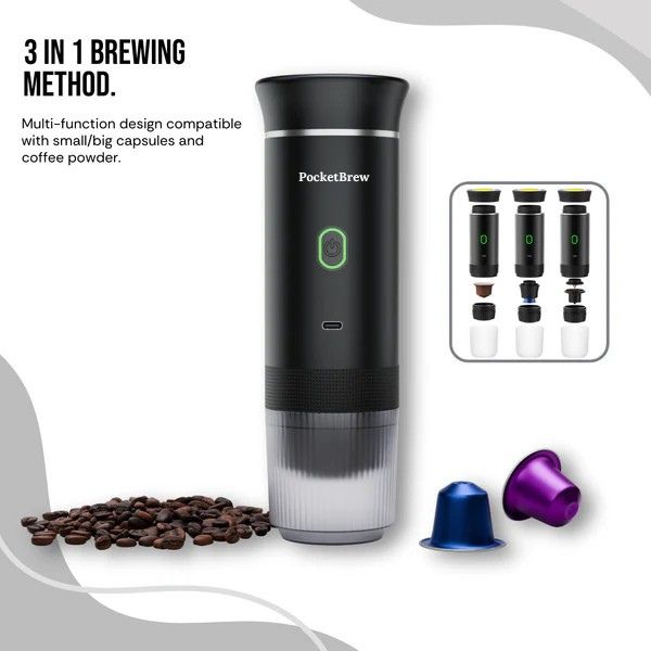 PocketBrew Portable Espresso Machine